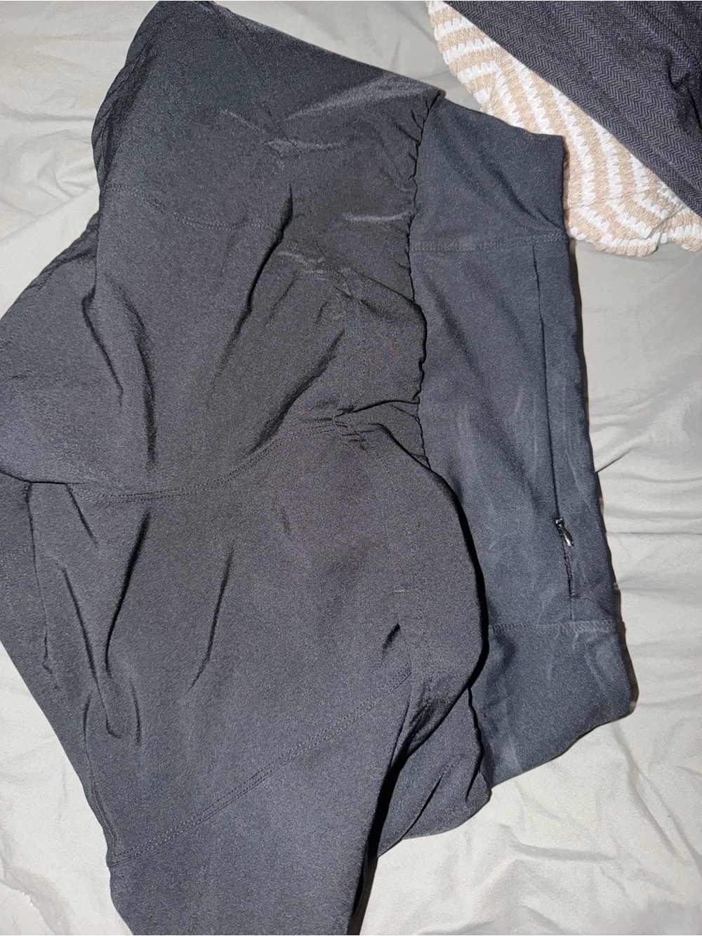 Black Women’s Athletic Shorts - Lightweight Performance